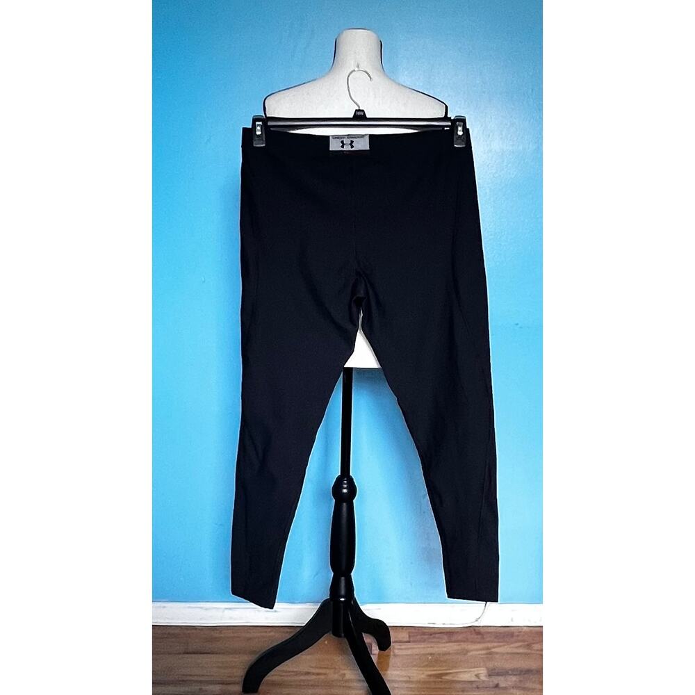 Under Armour ColdGear Women’s Black Leggings XXL Performance Athletic Pants - Picture 2 of 4